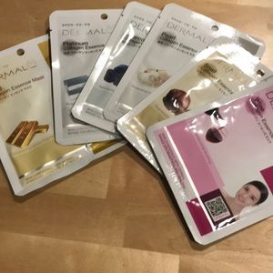 Earthy and Wine Korean face mask bundle